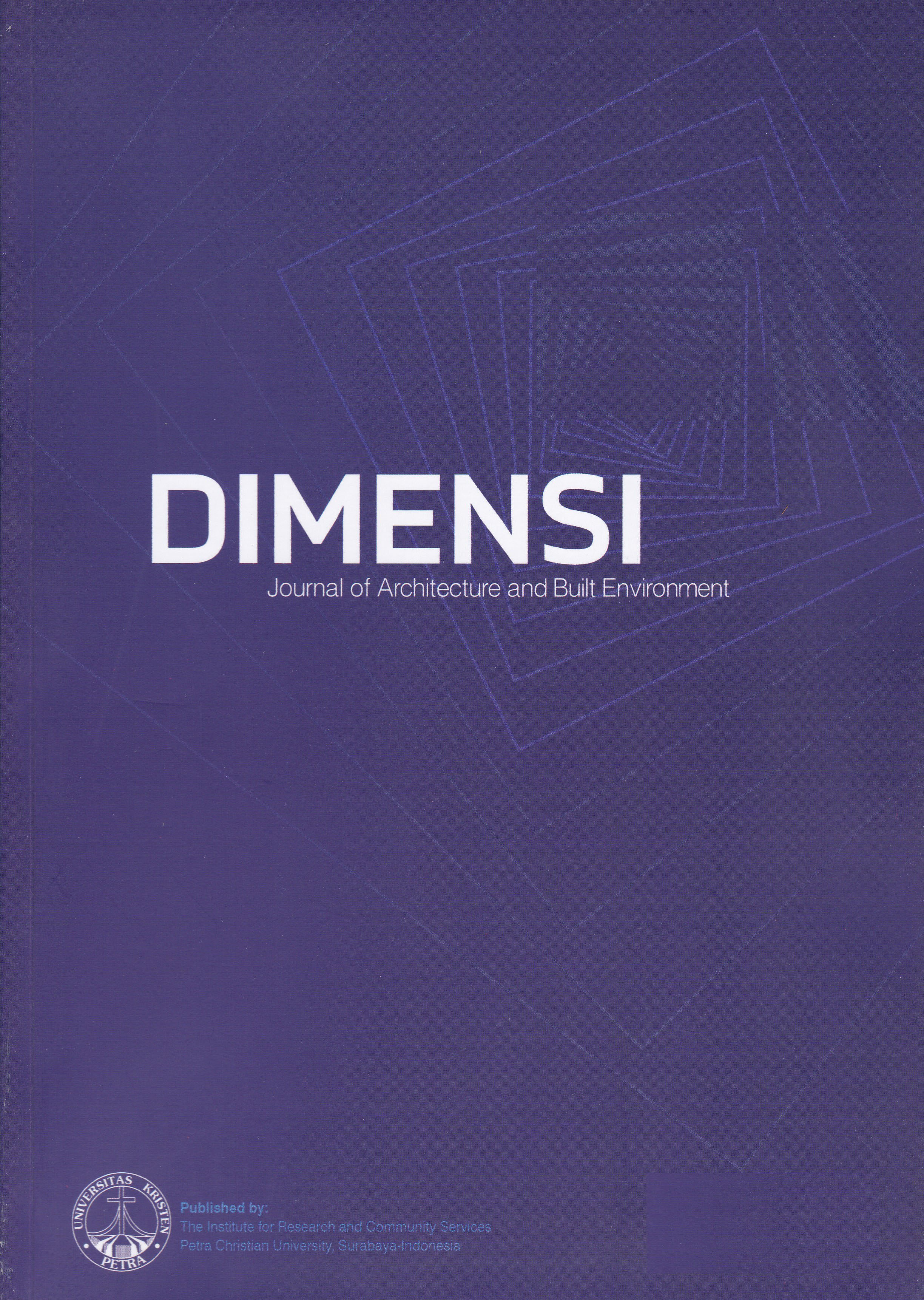 Dimensi: Journal of Architecture and Built Environment